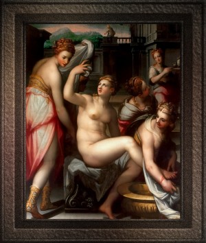 Bathsheba by Giovanni Battista Naldini Old Masters Fine Art Reproduction